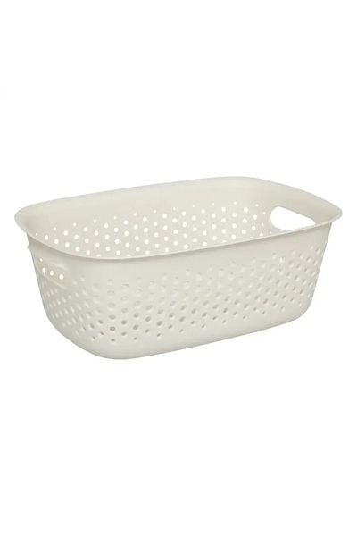 5FIVE Laundry Basket (Beige, 3.5 L)
