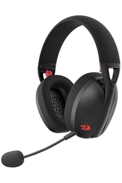REDRAGON سماعة رأس لاسلكية للألعاب، لون أسود