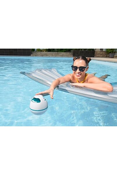 BESTWAY Floating Bluetooth Speaker with LED Light Technology Music Wave from Bestway #58700