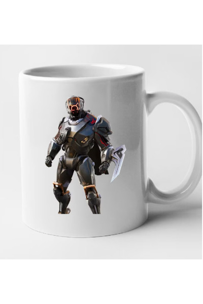 OEM Cană albă personalizată Fortnite - Omul de știință, Inovatix®. 330 ml