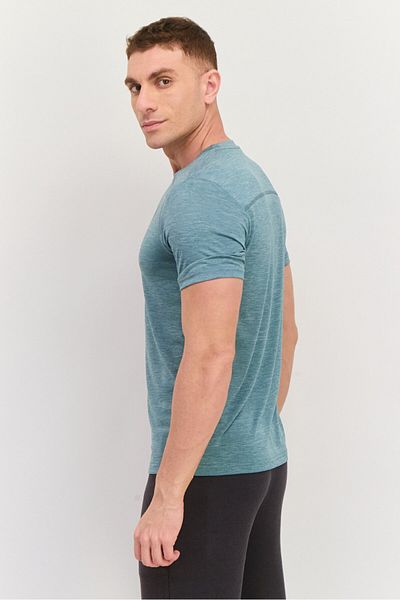 SKECHERS Men Sportswear Fit Short Sleeve Training T-Shirts, Green