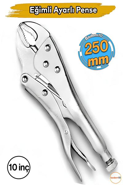 Badem10 10" Inch Bevel Adjustable Metal Steel Plier Suitable for Fields