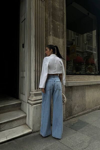 Joana Blugi Dam Oversize Albastri Laylah2