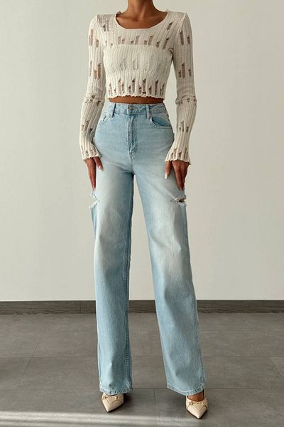 Joana Blugi Regular Fit Albastri Kaitlyn