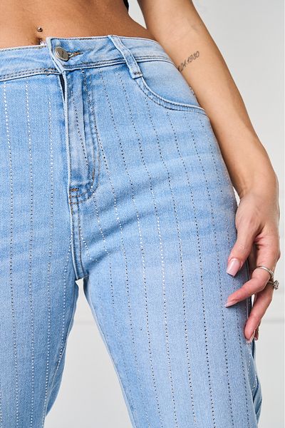Joana Blugi dama Mom Fit Albastri Laksha