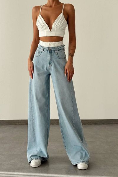 Joana Blugi Dam Oversize Albastri Kyani