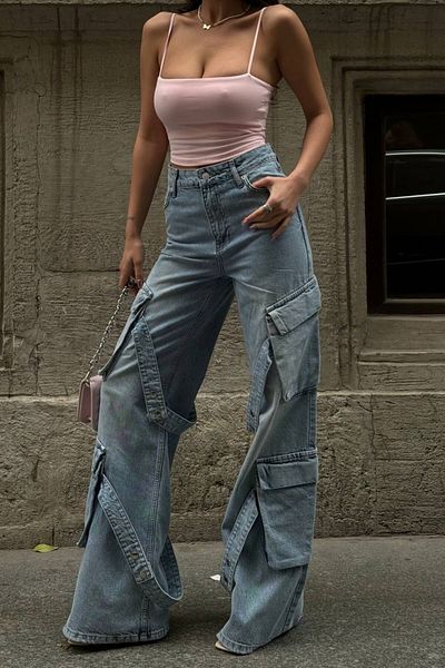 Joana Blugi Dam Oversize Albastri Kinley