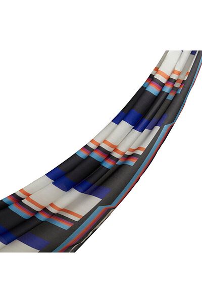 ipekevi Saks Blue Enigma Βαμβακερό σάλι από ρεγιόν