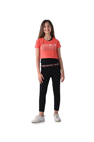 Victor and Jane Athleisure 2 pc Set - Crop Tank Top with matching stylish leg...