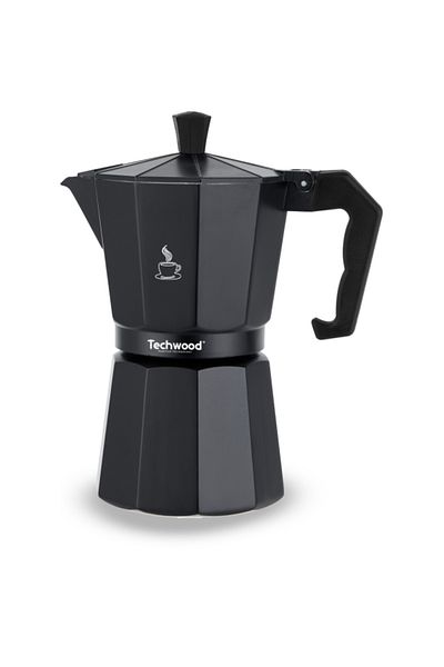 Techwood Moka coffee maker for gas stove Techwood TCA-012, all types of heat source