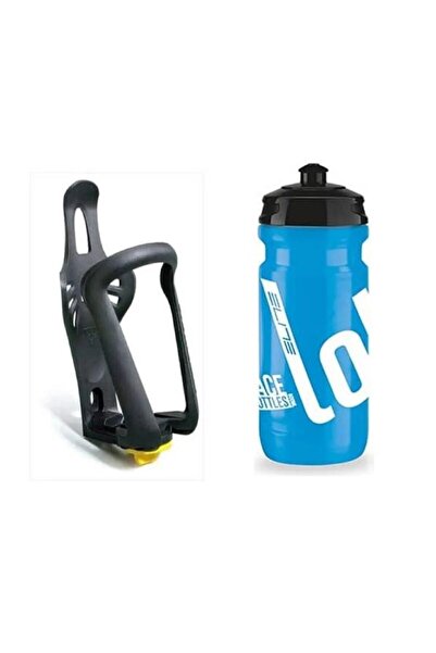 SARİSSA BİSİKLET قارورة مياه بلاستيكية للدراجة من إيليت لولي + قفص قارورة ميا...