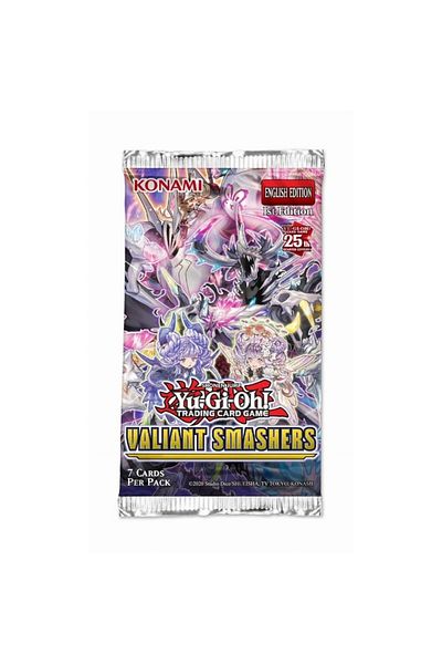 KONAMI يوغي-أوه! TCG: مجموعة بطاقات لعب فاليانت سماشرز المعززة (قطعة واحدة متنوعة)
