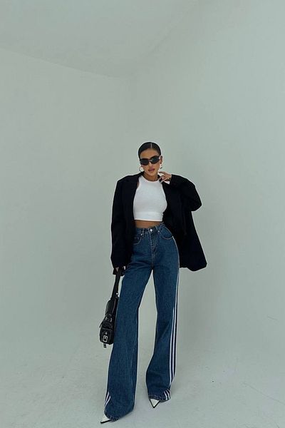 Joana Blugi Dam Oversize Albastri Monroe