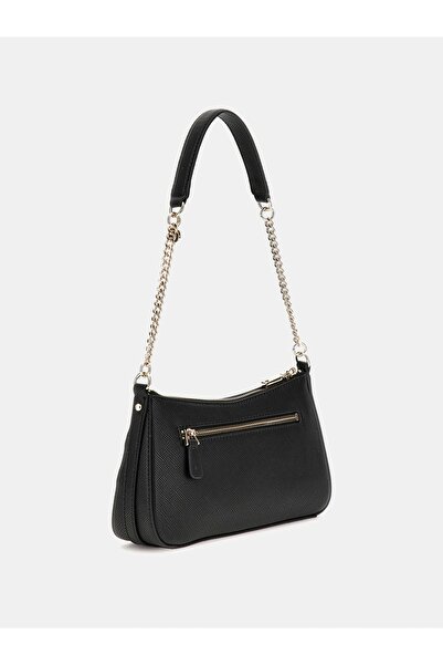 Guess BRAMINA TOP ZIP SHOULDER fekete női válltáska HWZG9636180-BLA