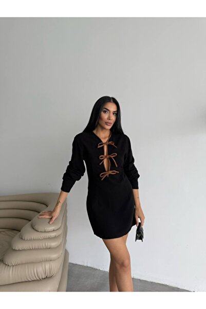 Joana Γυναικεία Φορέματα Μαύρα Lillian