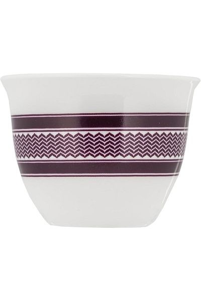 Generic ALSAIF Rasi 12-Pieces Arabian Coffee Cup Set,porcelain, ideal for serving coffee at various events,