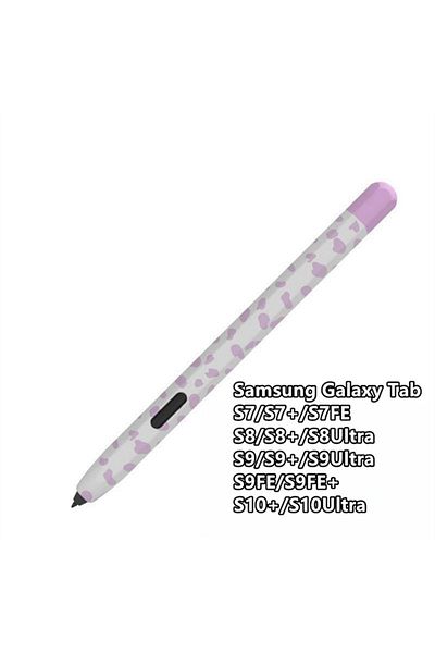 Choice S7 Purple Pencil Case Silicone Tablet Stylus Protective Cover Shockproof for Samsung Galaxy Tab S6 L