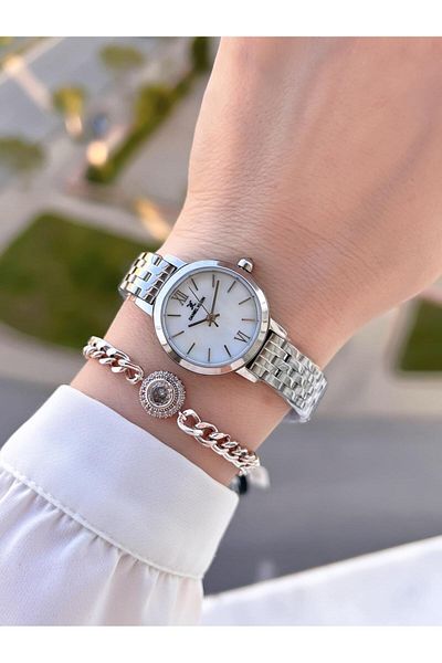 Daniel Klein Steel Cord 2 Years Warranty 3 Atm Water Resistant+Wristband Women Wrist Bfg.13779.1