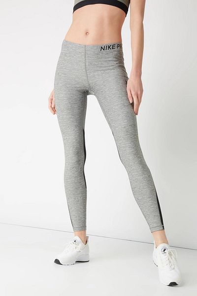 Nike Leggings gri Dri Fit Pro pentru antrenament pentru femei