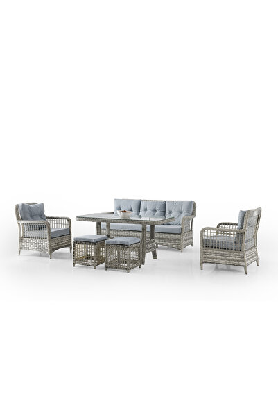 Gardenista Melody - Rattan Bahçe Balkon Oturma Takımı