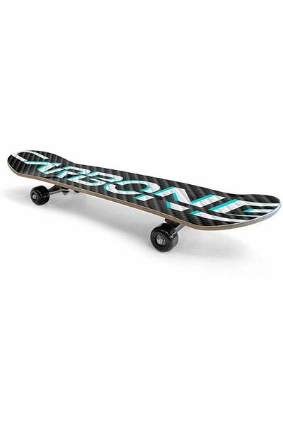 Homio Children's Skateboard, 70x20 cm, anti-slip board, multicolor, Skids Control Carbone