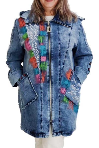 Trieste 5585 Triceste Button Dtyl. Denim Jacket