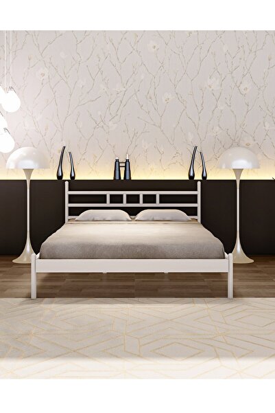 Metalia GM 226 DİEGO BEYAZ METAL KARYOLA 160X200