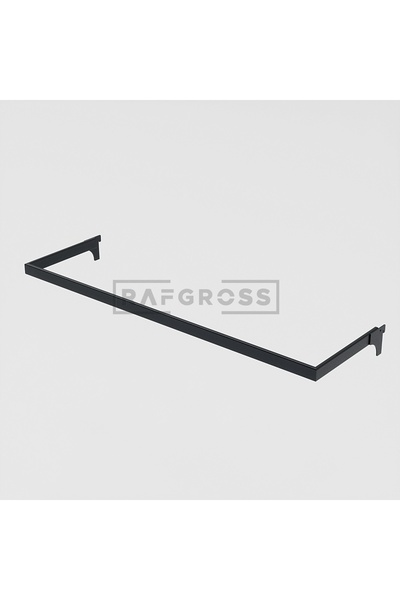 RAFAX MAĞAZA RAF SİSTEMİ, ASKILIK SİSTEMİ, BUTİK RAFI, MAĞAZA STAND, GİYİNME ODASI-U ASKI 90 CM