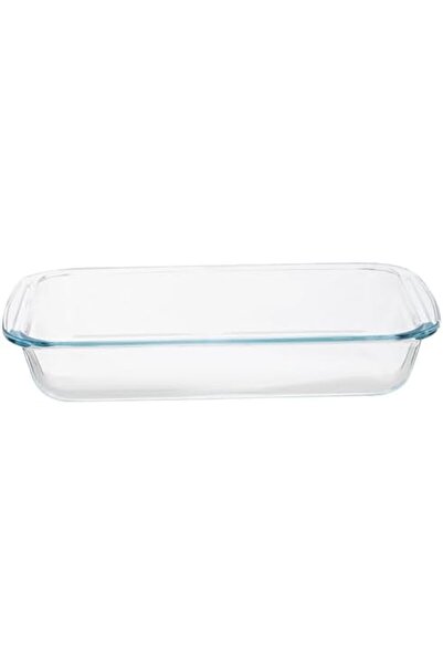 ALSAIF Rectangular Glass Oven Tray Set, 3 Pieces