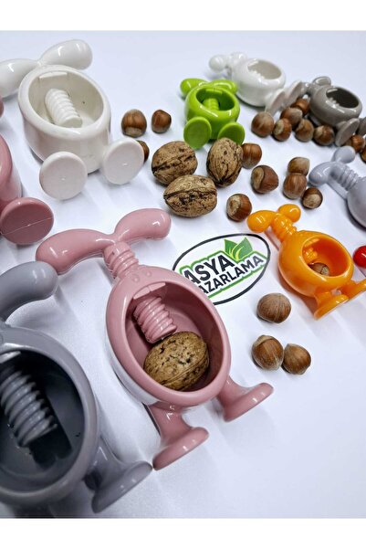 ASYA PAZARLAMA 2 Pieces of Luxury Nutcrackers for Hazelnuts and Walnuts, Nutcracker, Nut Cracker