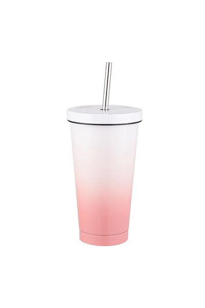KAZUKO White case with steel straw