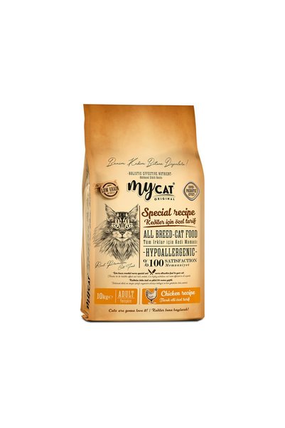 My Cat Mycat Az Tahıllı Urinary Tavuk Etli Yetişkin Kedi Maması 10kg