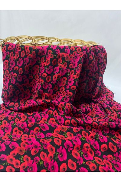 BURSA KUMAŞTAN Colorful Cotton Viscose Dress Combination: Skort, Etmek, Blazer, Regalek