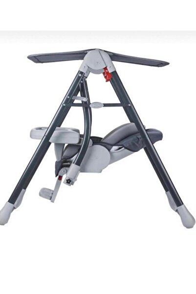 ÖYKÜ BEBEK DUNYASI MAMA SANDALYELİ ELİT SALINCAK- EV TİPİ-TENTELİ KATLANIR -SABİTLENİR