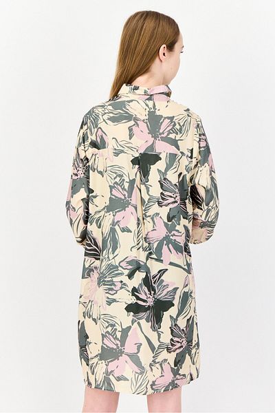 Juicy Couture Women Allover Print Mini Shirt Dress, Multicolor