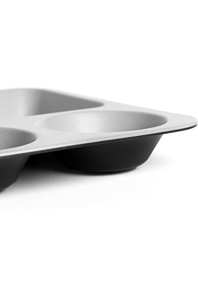 mastergold 4-Piece Divided Melamine Plates (33.8*24.7cm)| Break-Resistant Snack Tray for Nuts, Sauces, Desserts