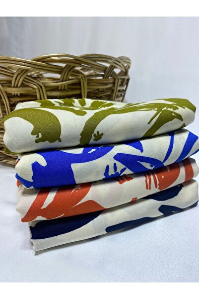 BURSA KUMAŞTAN En150 Çift En Renkli Pamuk Viskon Kumaş Elbiselik, Şalvarlık, Eteklik, Bluz Gömleklik Dökümlü. Reg