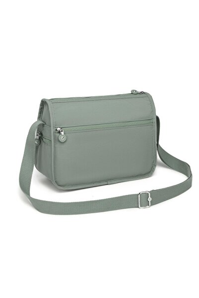 SMART BAGS Smartbags Crinkle Fabric Women's Mailman Shoulder Bag 2022-1128 Green