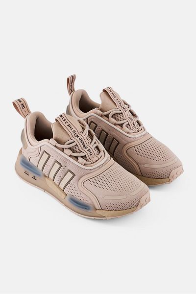 adidas Kids Boy Nmd_v3 Lace Up Outdoor Shoes, Taupe
