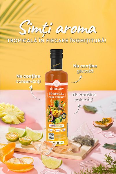 Zühre Ana Zuhre Ana Extract De Fructe Tropicale 640 gr – 100% Natural