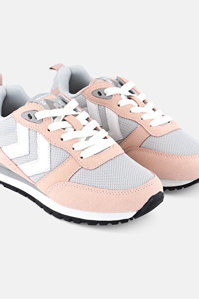 hummel Kids Girl Lace Up Outdoor Shoes, Pink