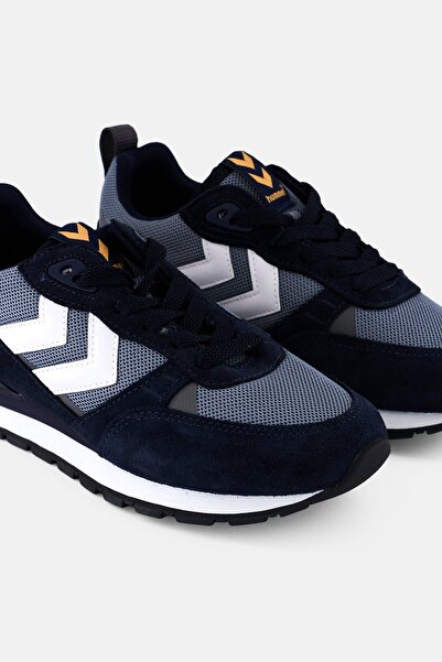 hummel Kids Boy Thor Lace Up Outdoor Shoes, Navy Blue