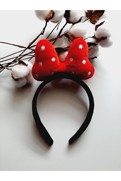 EyER Shoping Minnie Mause Crown Buckle - Red