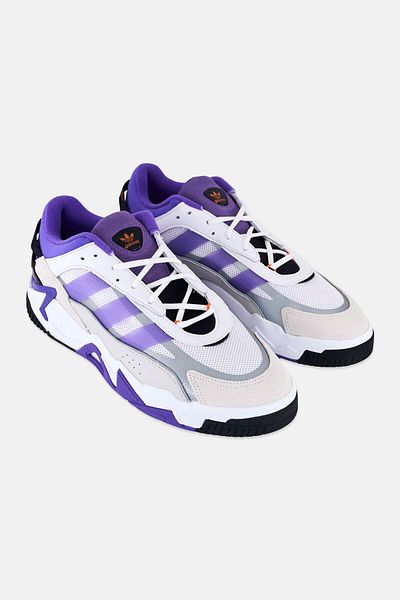 adidas حذاء كرة السلة Niteball II للرجال برباط، متعدد الألوان
