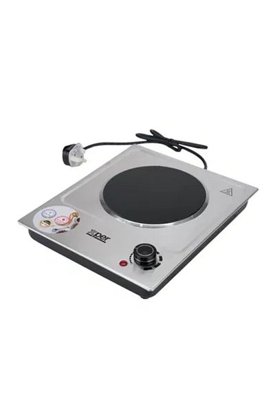 Generic Xper Electric Stove 1 Burner, 1200 Watts, Ceramic - XPHP-900-24