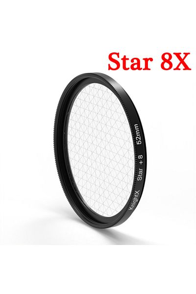 Choice 52mm Star 8X KnightX Professional Phone Camera Macro Lens CPL Star Variable ND Filter all smartphone