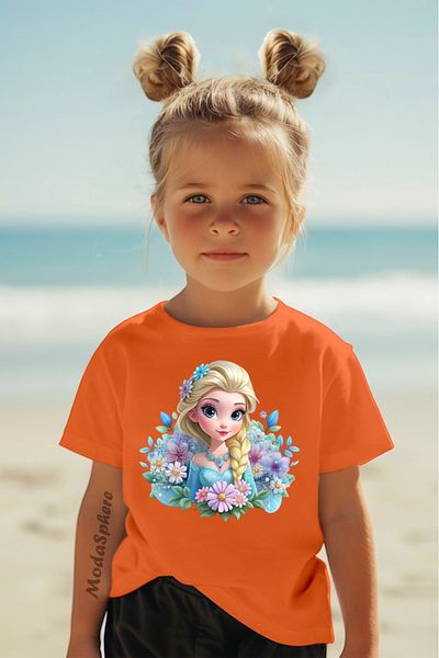 ModaSphere Printed Girl's Oversize T-Shirt