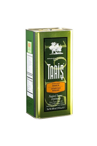 Tariş Güney Ege Bölgesi Naturel Sızma Zeytinyağı 5 Lt. Teneke