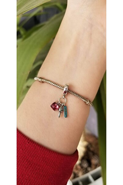 şengül takı evi Gümüş Kırmızı Elma, Özgürlük Heykeli, Times, New York Charm B...