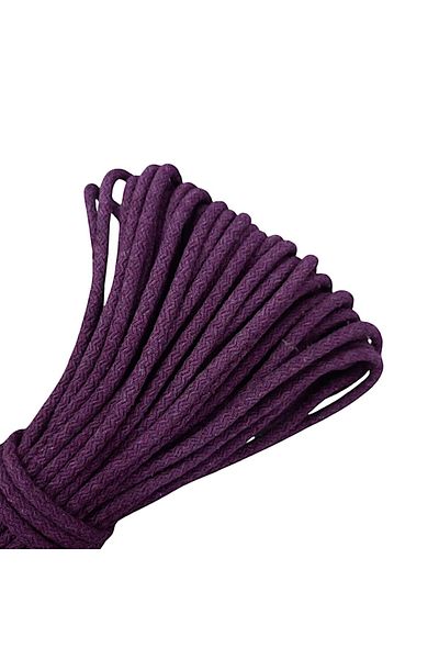 hobimon 30 μ.τ. Κορδόνι Tress 7mm 100% Βαμβακερό Σχοινί Supla - Σκούρο Μωβ 420-450 γρ.